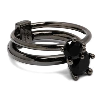 Panconesi Diamanti Solar Ring - unisex - Panconesi - Rings - Black - S - Accessories