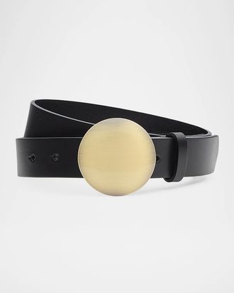 Rag & Bone Dara Leather Belt