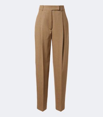 R&oacute;he R&oacute;he Daria wool-blend tapered pants