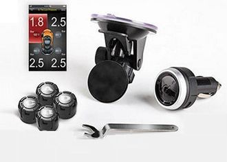 OEM Spy - Sensores De Presi&oacute;n De Neum&aacute;ticos Tpms Para Controlar Mediante Un Smartphone Con 4 Sensores Externos. Aplicaci&oacute;n Compatible Solamente Para Ios (