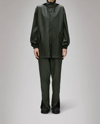 Rains Fishtail Jacket In Green