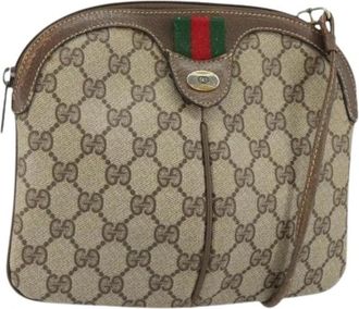 Gucci Pre-owned Cross Body Bag - Dames - Vintage Schoudertas - Beige - ONE Size - Vintage