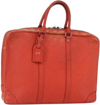Louis Vuitton Pre-owned Handbags, female, Orange, Size: ONE SIZE Pre-owned Vintage Handbag