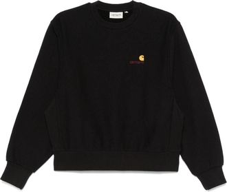 Carhartt Work in Progress American Script sweatshirt - women - Polyester/Cotton - S - Black