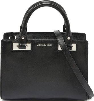 Michael Kors Borsa a mano two-way in pelle - Nero