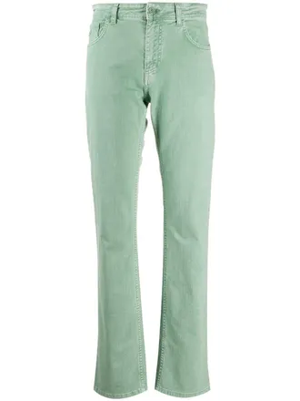 Philosophy di Lorenzo Serafini bootcut leg jeans - women - Cotton/Spandex/Elastane - 38 - Green