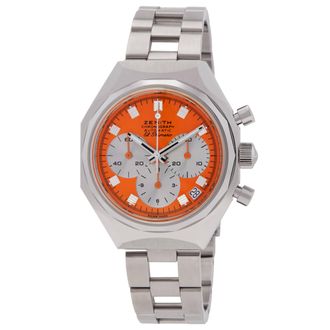 Zenith Defy Chronograph Automatic Orange Dial Watch 03.A780.400-3/56.M3642