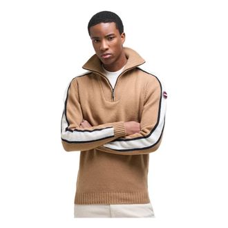 Colmar Jersey de media cremallera - Sport - Hombre - Beige - XL