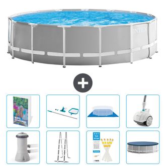 Intex Piscina Prism Frame Redonda - 457x122 Cm - 9-piezas S605