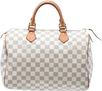 Louis Vuitton Pre-owned Handbags, female, White, Size: ONE SIZE Pre-owned Speedy 30