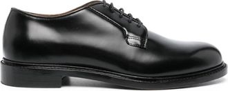 Sebago Zwarte Leren Veterschoenen voor Mannen - Heren - Veterschoenen - Zwart - 42 1/2 EU - Leer - Schoenen