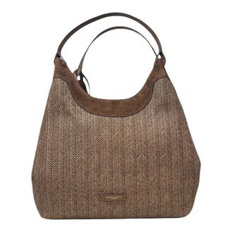 Gianni Chiarini Dua Shoulder Bag - female - Gianni Chiarini - Shopping Bags - Brown - ONE SIZE - Bags
