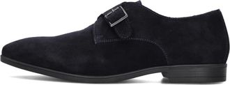 Stefano Lauran Elegante blauwe su&egrave;de schoenen - Heren - Nette schoenen - Blauw - 44 EU - Su&egrave;de - Schoenen