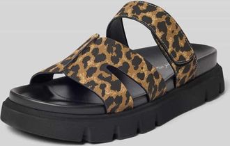 Tamaris Tamaris Pantoletten aus echtem Leder in Beige, Gr&ouml;&szlig;e 36