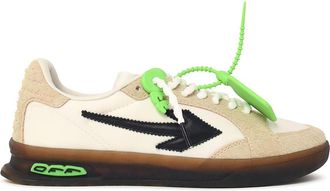 Off-white End Of Play White Suede Sneakers