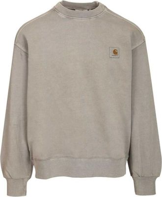 Carhartt Work in Progress Light Grey Relaxed Sweatshirt
