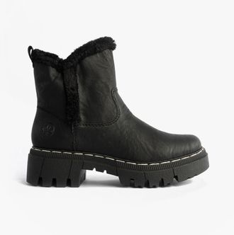 Rieker 74082-00 Womens Boots Black - Size UK 7.5