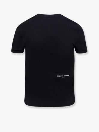 Coperni Tamagotchi Embroidered Organic Cotton T-Shirt - Black