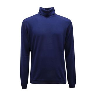 Goes Botanical Dolcevita Tubolare Roll-Neck Jumper - male - GOES BOTANICAL - Turtlenecks - Blue - XL - Knitwear