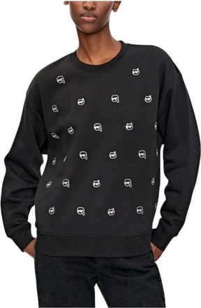 Karl Lagerfeld Mujer, Sudaderas, Negro, Talla: S