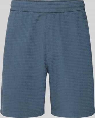 Marc O'Polo Denim Marc OPolo Denim Regular Fit Sweatshorts aus reiner Baumwolle in Rauchblau, Gr&ouml;&szlig;e XXL