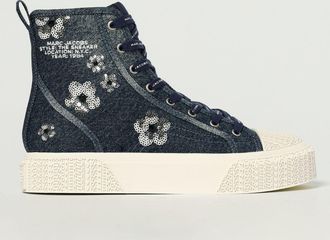 Marc Jacobs Sneakers The Sequin Daisy Marc Jacobs in denim di cotone