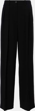 The Row Igor wool-blend wide-leg pants