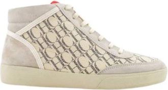 Carolina Herrera Caracas leren sneakers met initialen - Dames - Sneakers - Veelkleurig - 37 EU - Leer - Schoenen