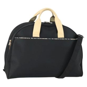 Burberry Pre-owned Weekend Bags, female, Brown, Size: ONE SIZE Pre-owned Vintage Boston Bag