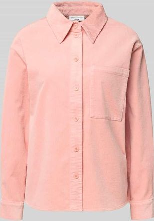 Marc O'Polo Denim Marc OPolo Denim Relaxed Fit Hemdbluse aus Baumwoll-Mix in Rose, Größe XL