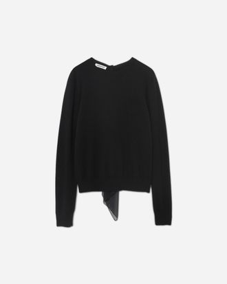 Undercover Women s Wool Cotton Sweater Black