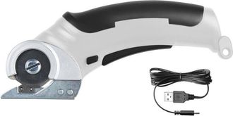 OEM Tijeras El&eacute;ctricas, Tijeras El&eacute;ctricas Inal&aacute;mbricas Para Cortar Tela, Cart&oacute;n, Pl&aacute;stico, Cortador Rotatorio El&eacute;ctrico, Gris