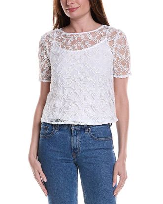 Vince Camuto Crewneck Blouse
