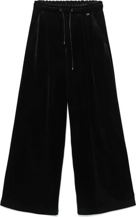 Marc Cain Pantaloni in velluto - Nero