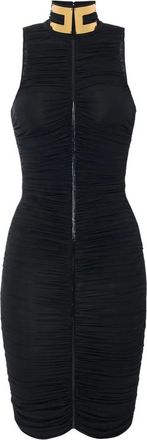 Elisabetta Franchi Dress In Lightweight Cr&ecirc;pe Jersey Fabric