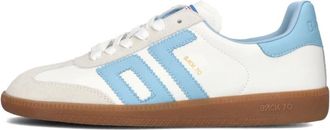 Back70 Back70, Schoenen, Dames, Veelkleurig, 41 EU, Leer, Witte Blauwe Cloud Sneakers