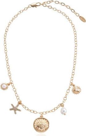 Ettika Coastal Charm Necklace in Gold at Nordstrom Rack