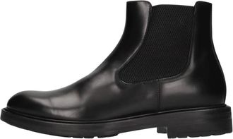 Rossi 9154P Beatles-stijl Enkellaarzen - Heren - Chelseaboots - Zwart - 39 EU - Leer - Schoenen