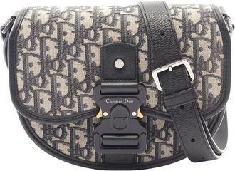 Dior Pre-owned Dior Mini Oblique Canvas Gallop Crossbody Ladies PYUD9TV3J5VS47Z3