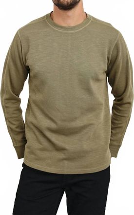 Rails Rheese Long Sleeve Tee In Green Olive