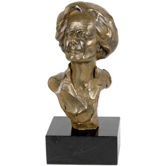OEM Margaret Thatcher - Busto En M&aacute;rmol, Estatuilla De Una Persona Famosa, Decoraci&oacute;n Para Oficinas, Escuelas Y Hoteles De Art-dog