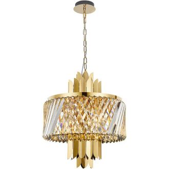 OEM L&aacute;mpara De Ara&ntilde;a Margot Gold 6xe14