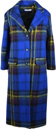 Olivier Horigamy Long Coat - Blue