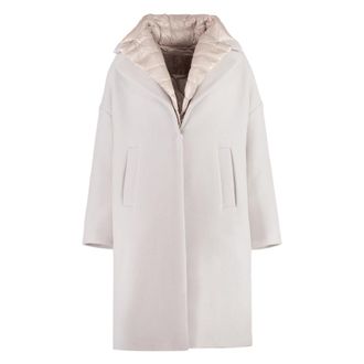 Herno Wolmixjas - Dames - Dons jassen - Grijs - S - Wol - Jassen