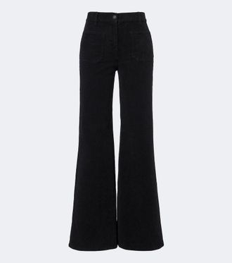Nili Lotan Florence corduroy wide-leg pants