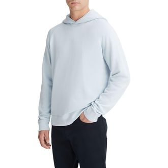 Vince Popover Hoodie in Shirting Blue at Nordstrom, Size Xx-Large