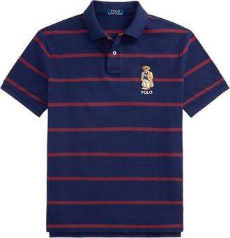 Polo Ralph Lauren Polo in cotone con ricamo logo - Blu