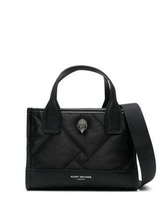 Kurt Geiger Borsa tote con applicazione - Nero
