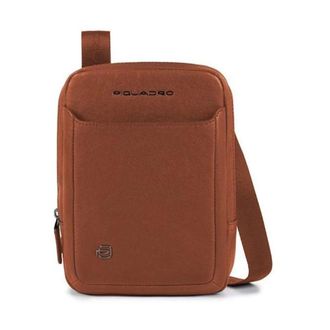 Piquadro Brown shoulder bag - Mens style - male - Piquadro - Cross Body Messenger - Brown - ONE SIZE - Bags