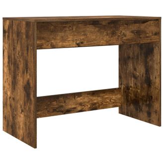 vidaXL Escritorio Con Caj&oacute;n Con Caj&oacute;n Roble Ahumado 100 X 50 X 78 Cm Vidaxl